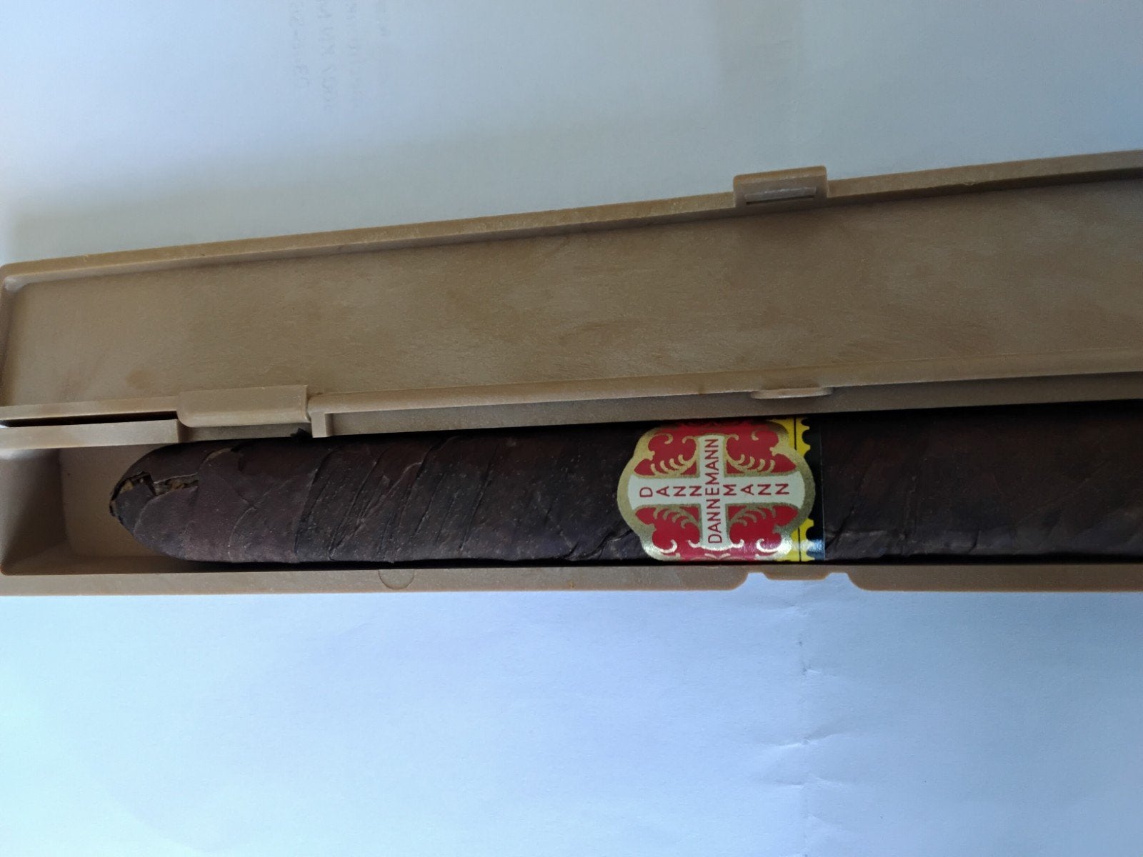 Dannemann sigaar, Verzamelen, Rookartikelen, Aanstekers en Luciferdoosjes, Ophalen of Verzenden, Sigarenbandjes