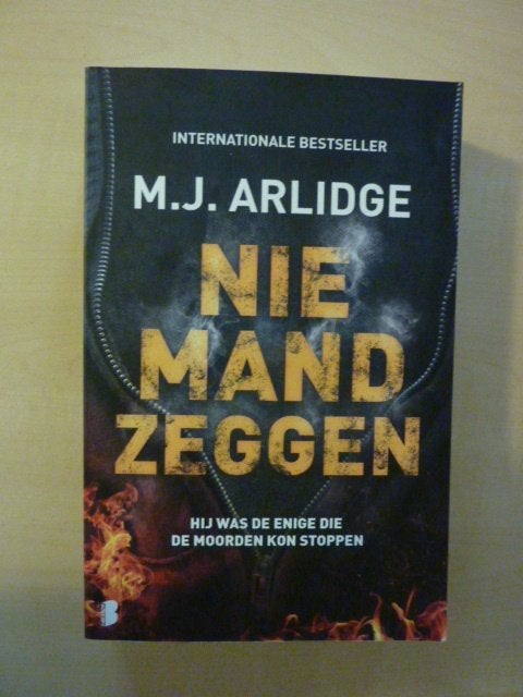 M. J. Arlidge - Niemand zeggen, Boeken, Verzenden, Zo goed als nieuw