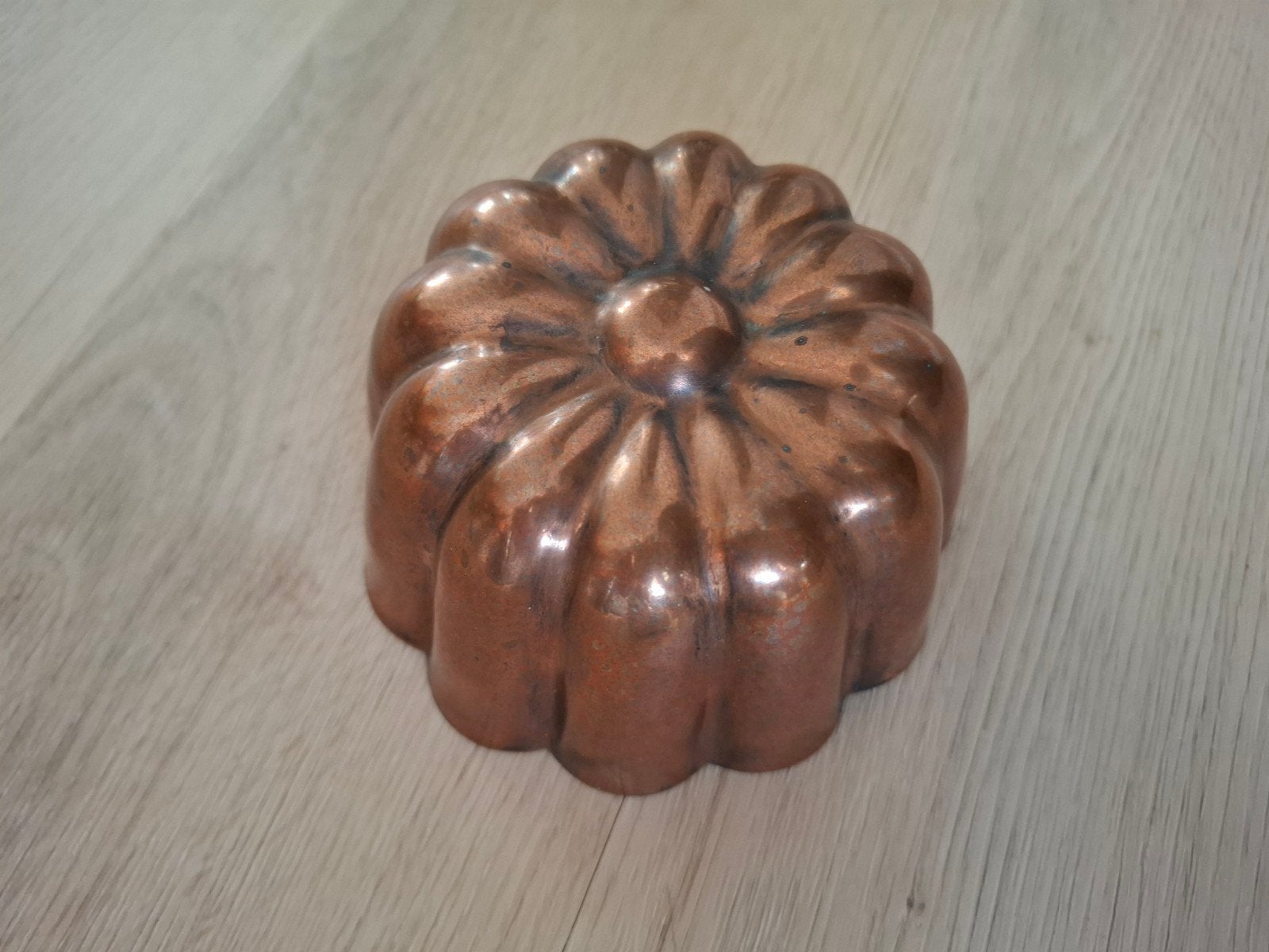 Koperen tulband met ophanghaakje, Antiek en Kunst, Ophalen of Verzenden