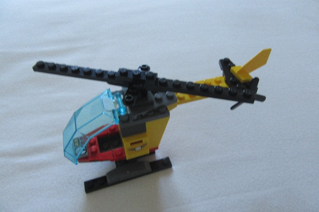 Lego 60100 Helikopter Post Vliegveld, City, Lego, Compleet, Ophalen of Verzenden