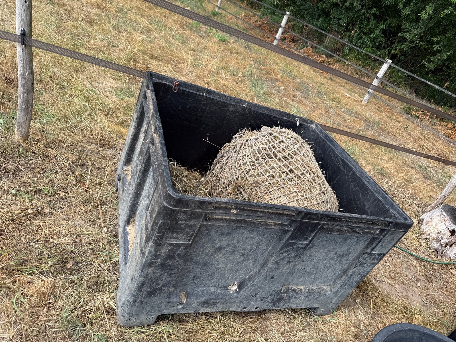Palletbak - hooibak, Toebehoren, 2 of 3 paarden of pony's