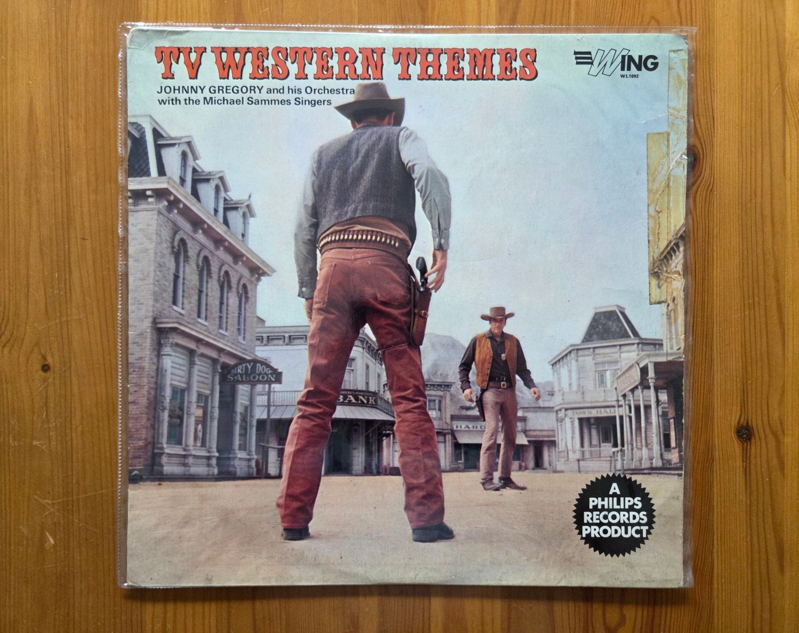 LP Johnny Gregory and his Orchestra - TV Western Themes, LP, Gebruikt, Ophalen of Verzenden, Country