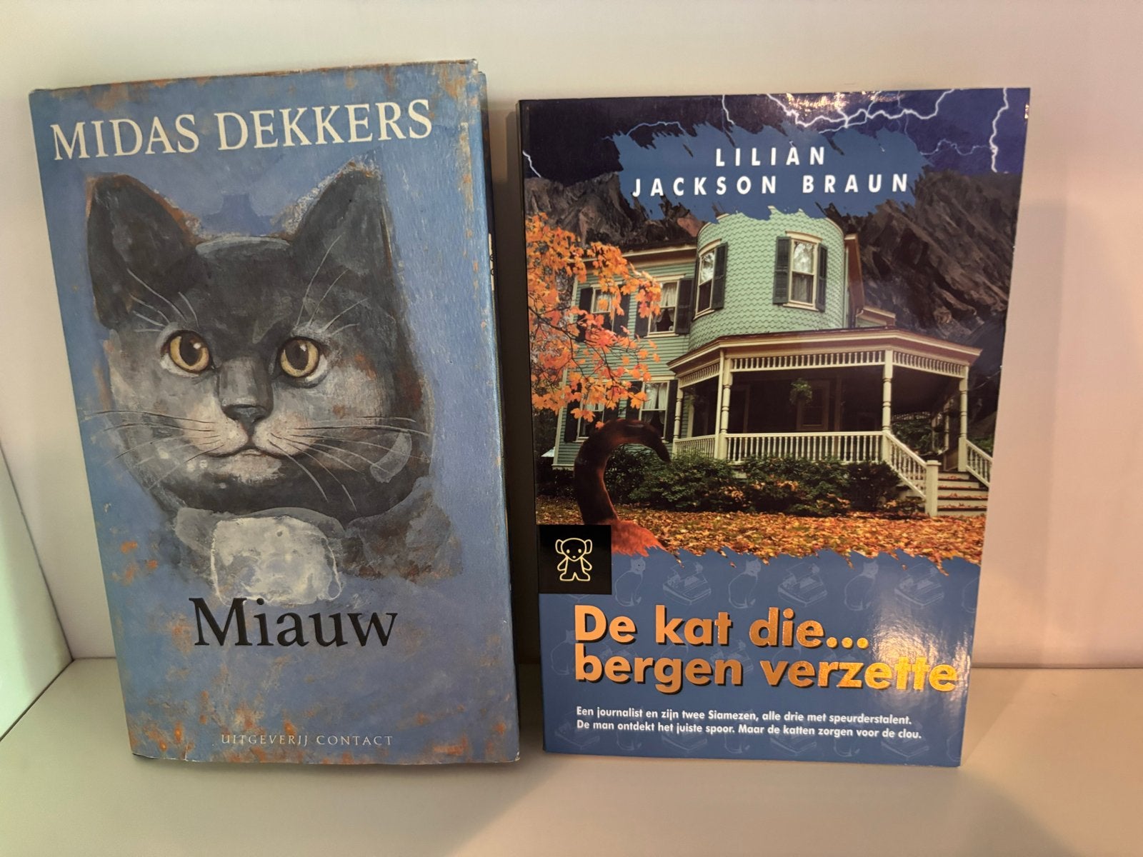 Boeken: Midas Dekkers - Miauw & Lilian Jackson Braun - De ka, Boeken, Ophalen of Verzenden, Gelezen, Nederland