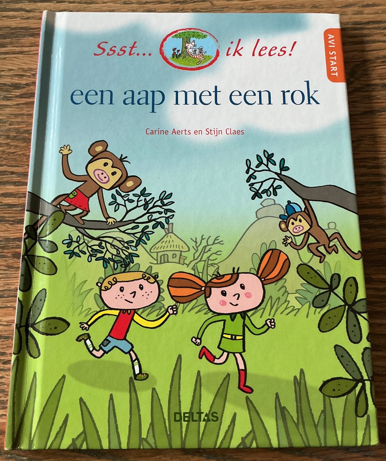 AVI-START EEN AAP MET EEN ROK, Ophalen, Zo goed als nieuw, Fictie algemeen