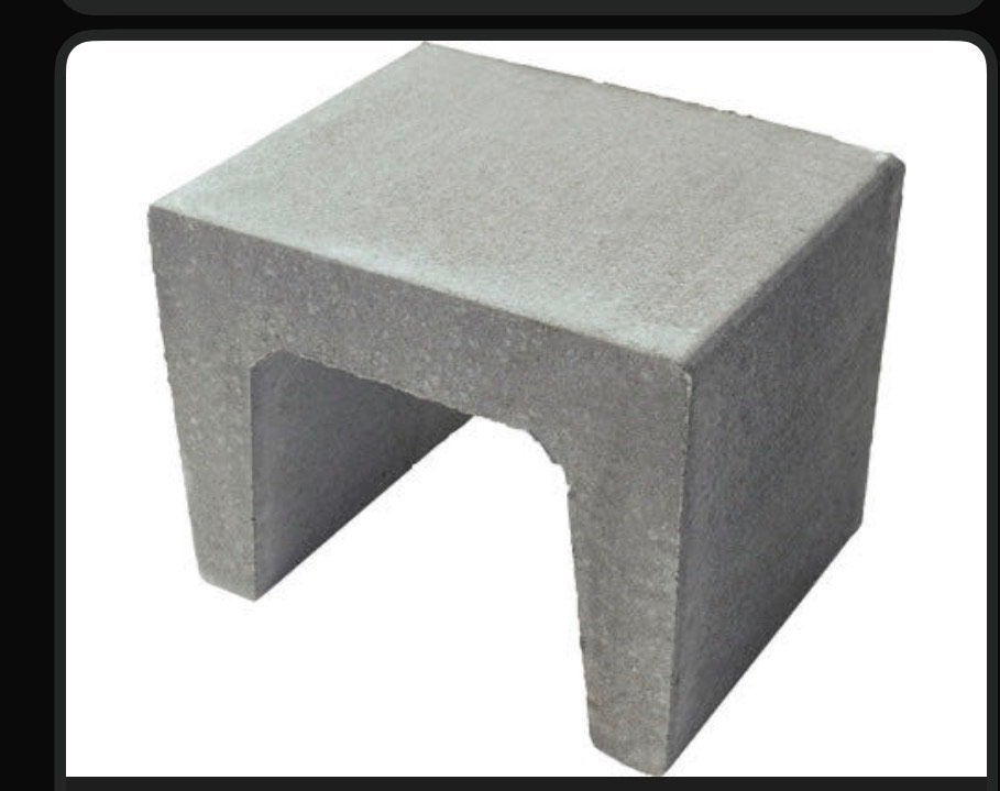 GEZOCHT! U elementen beton, Ophalen, Beton, Overige typen