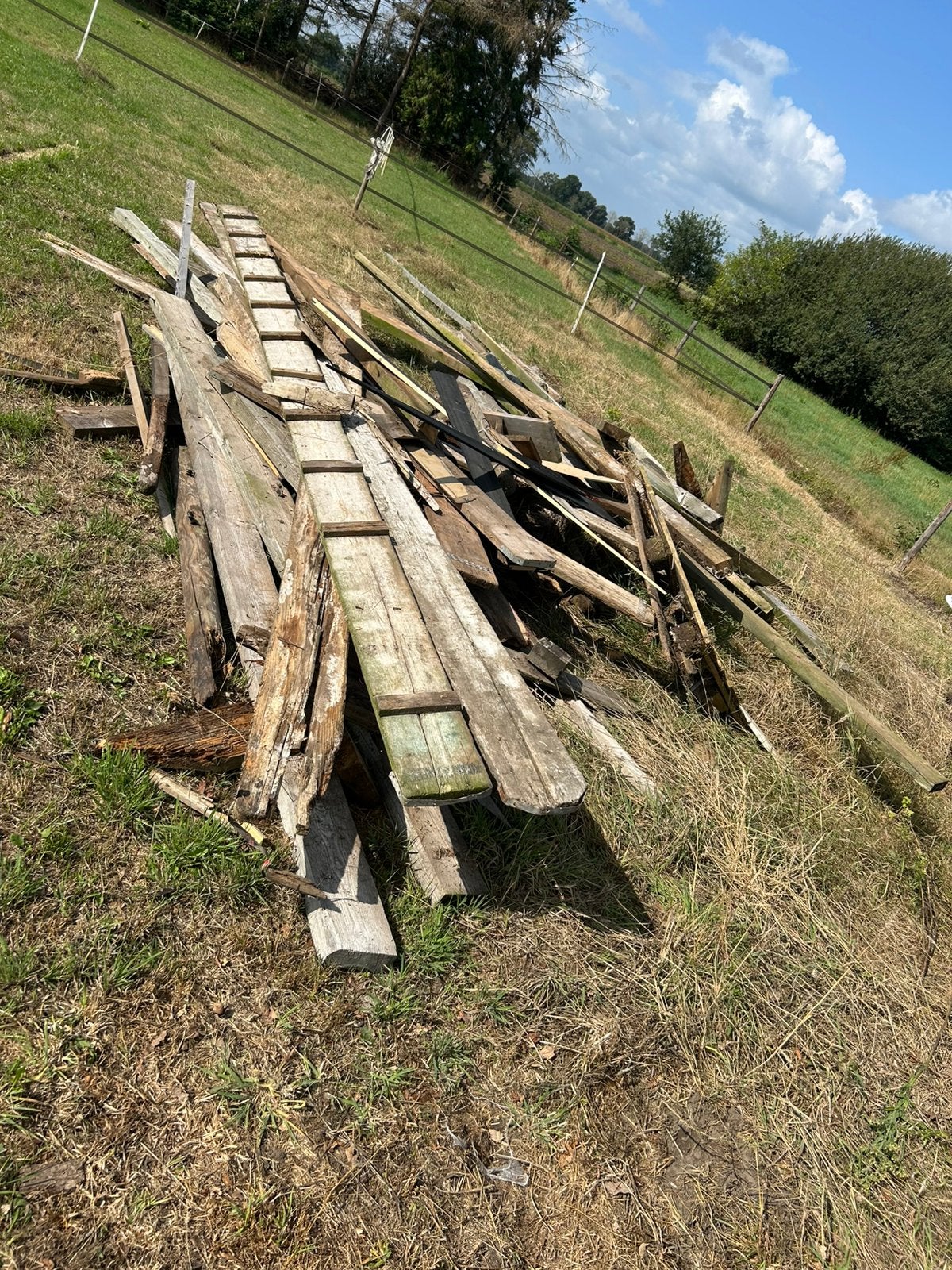 Stookhout stook hout kachel gratis gordingen stijgerplanken, Minder dan 3 m³, Ophalen