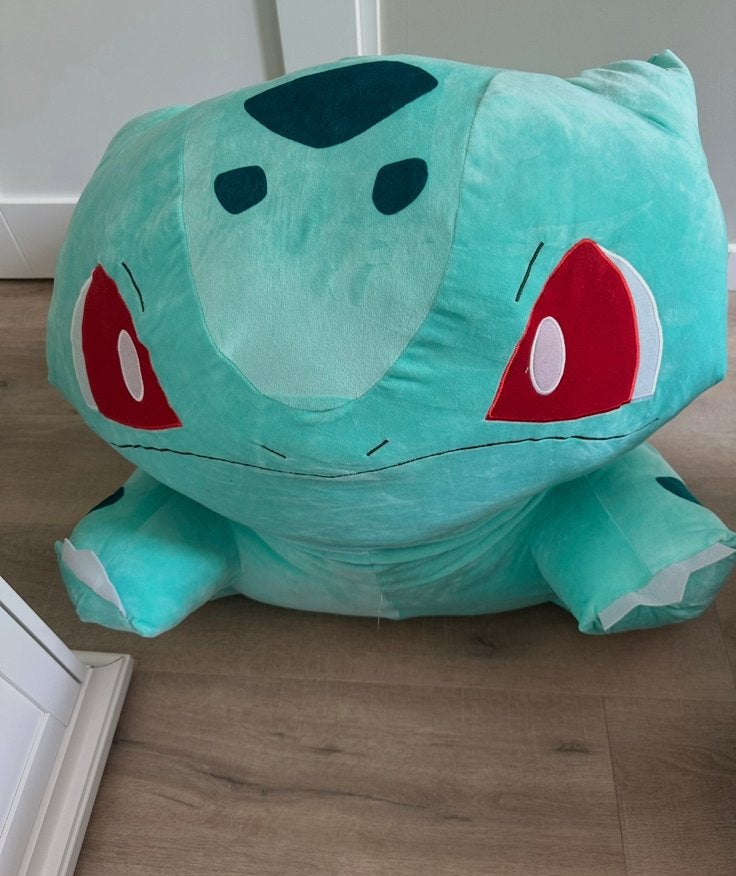 Pokémon Grote Bulbasaur Knuffel, Ophalen, Zo goed als nieuw