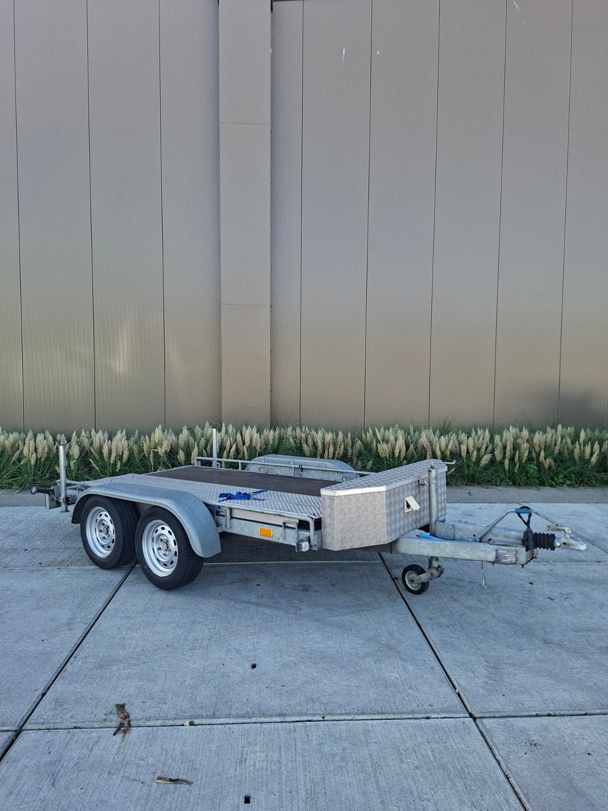 Orbons autotransporter aanhanger - Lier + rijplaten + accu, Auto diversen, Gebruikt, Ophalen, Orbons, X
