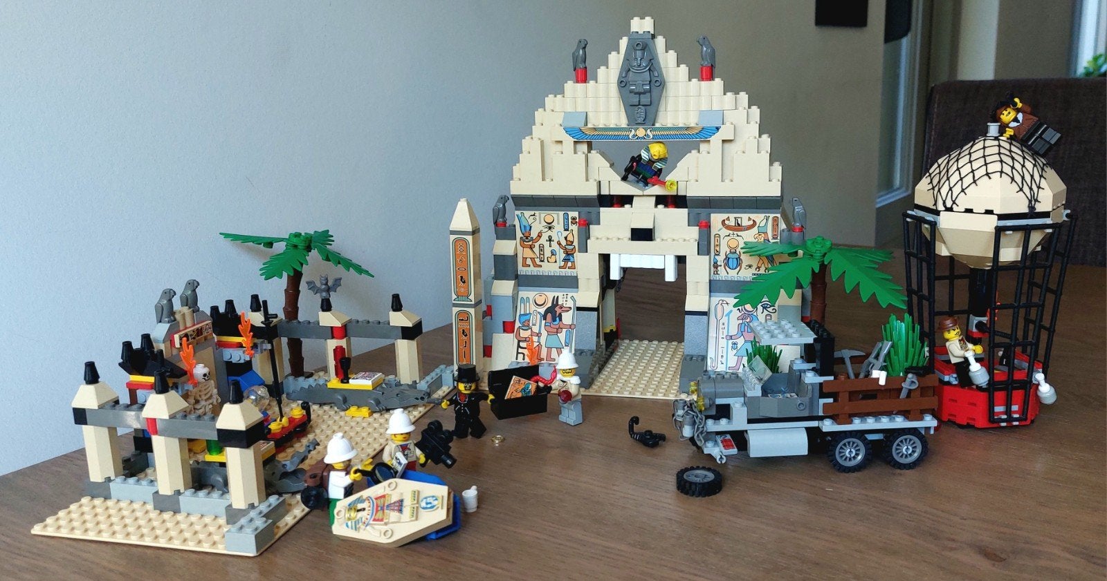 LEGO 5988 Pharaoh's Forbidden Ruins, Collector item uit 1998, Kinderen en Baby's, Gebruikt, Overige thema's, Lego, Ophalen of Verzenden