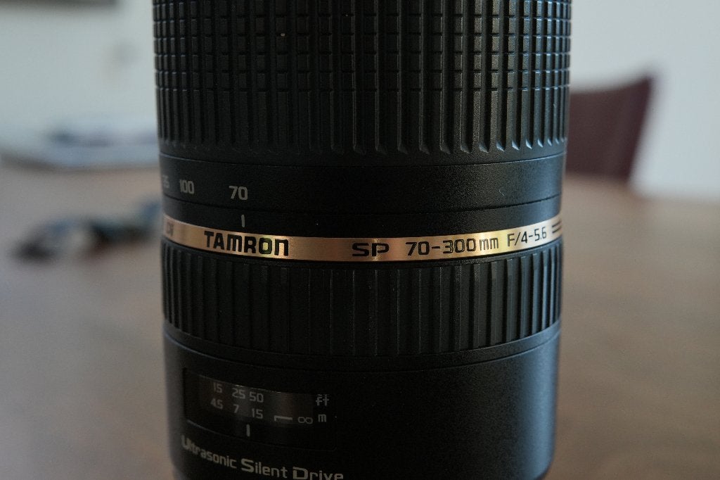 Tamron SP 70-300 F/4-5.6 (A005), Audio, Tv en Foto, Fotografie | Lenzen en Objectieven, Gebruikt, Telelens, Tamron, 300 mm