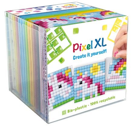 Pixelhobby Create it yourself XL kubusset 24207 eenhoorns, ., Dieren, Nieuw, Ophalen of Verzenden
