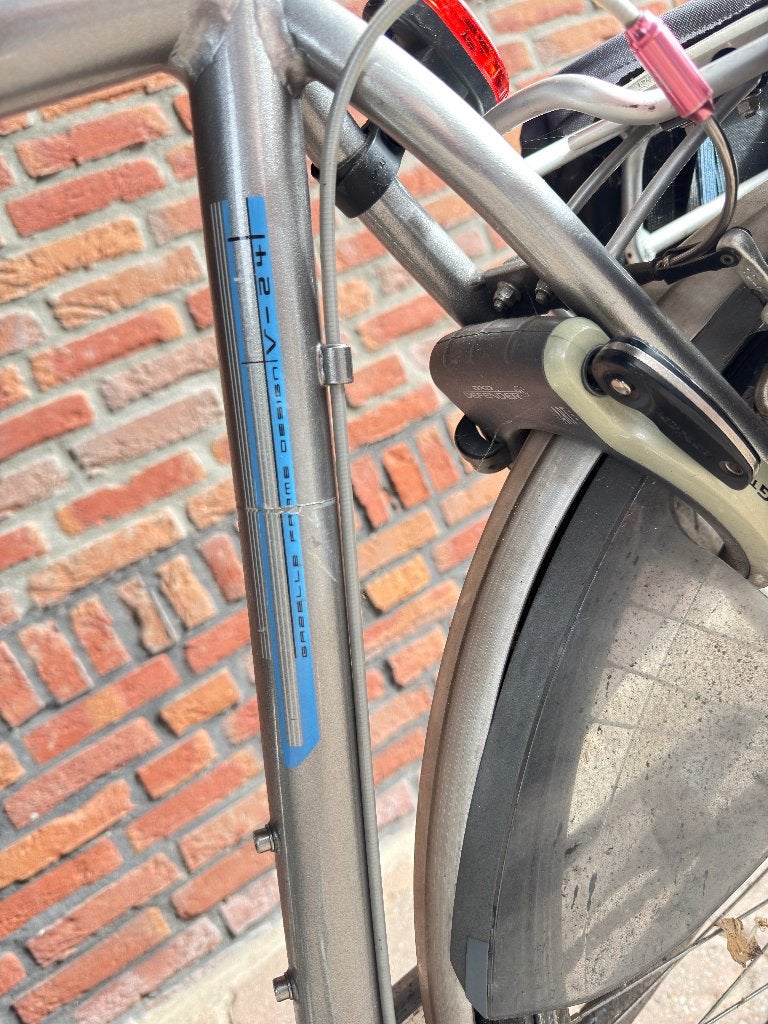 Gazelle Fuente V-24 fiets met 21 versnellingen, Ophalen, Gebruikt, Velgrem, Versnellingen