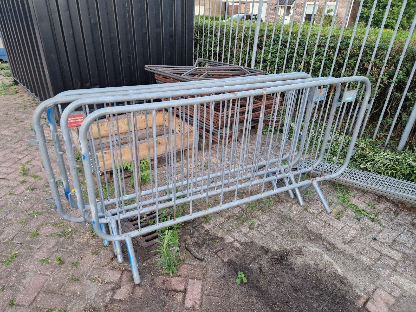 4x Dranghekken - Gebruikt maar functioneel, Ophalen of Verzenden, Gebruikt, Overige typen, Minder dan 2 meter