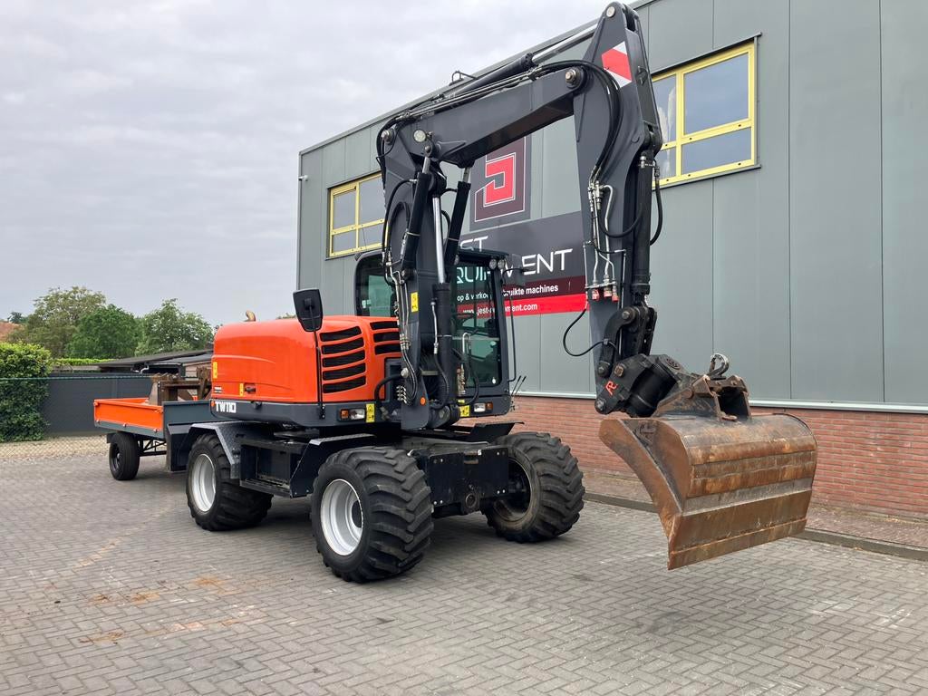 Terex tw110 , 2019, 7300uur! Mobiele kraan, Ophalen, Graafmachine