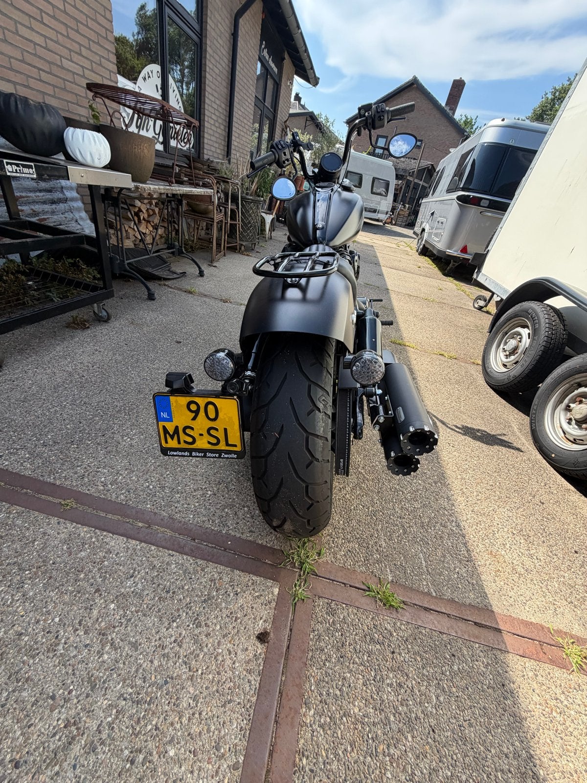 Indian Chief Black Horse Bobber - Slechts 2600 km!, Motoren, Motoren | Overige merken, Particulier, Chopper, meer dan 35 kW, 2 cilinders