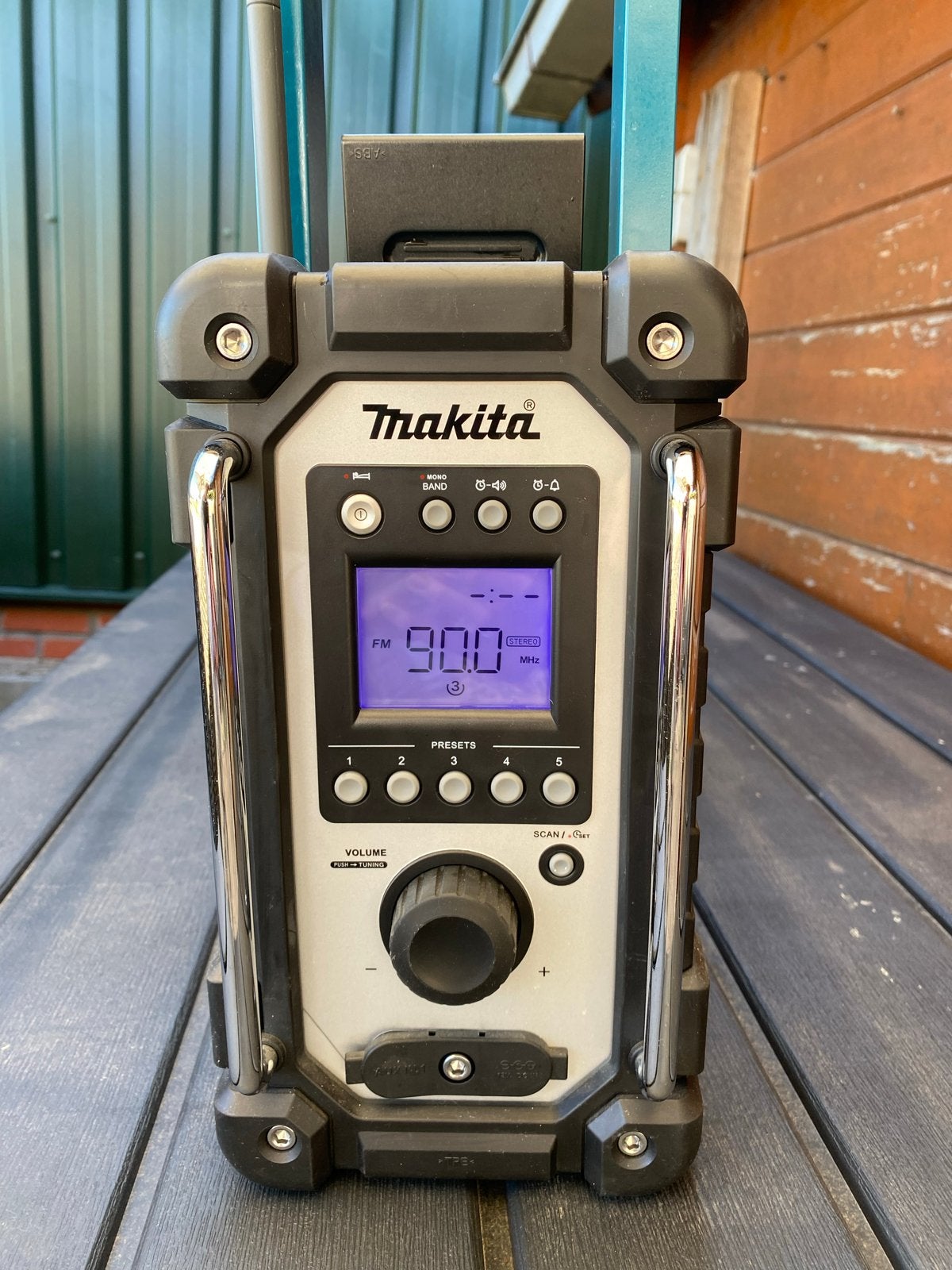 Makita Bouwradio - Robuust en Betrouwbaar, Audio, Tv en Foto, Radio's, Ophalen, Gebruikt, Bouwradio