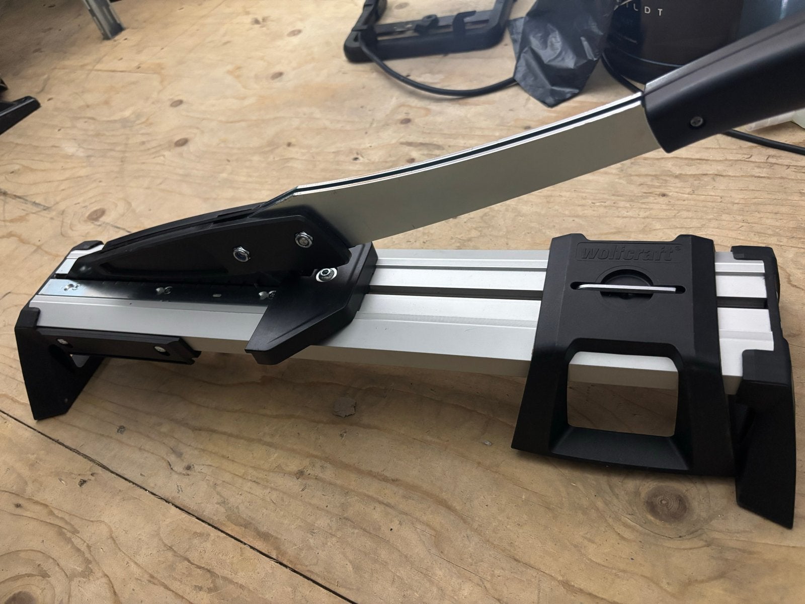 Wolfcraft laminaatsnijder, Doe-het-zelf en Verbouw, Gereedschap | Handgereedschap, Ophalen of Verzenden, Zo goed als nieuw, Snijgereedschap