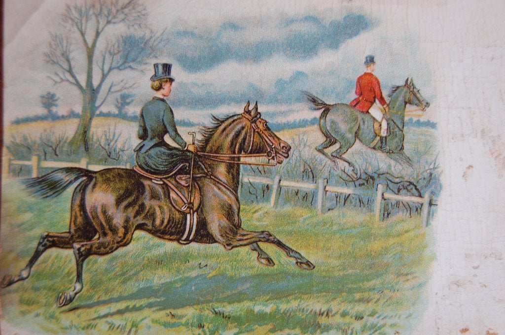 Paarden op oude ansichtkaarten, Ophalen of Verzenden, Paard
