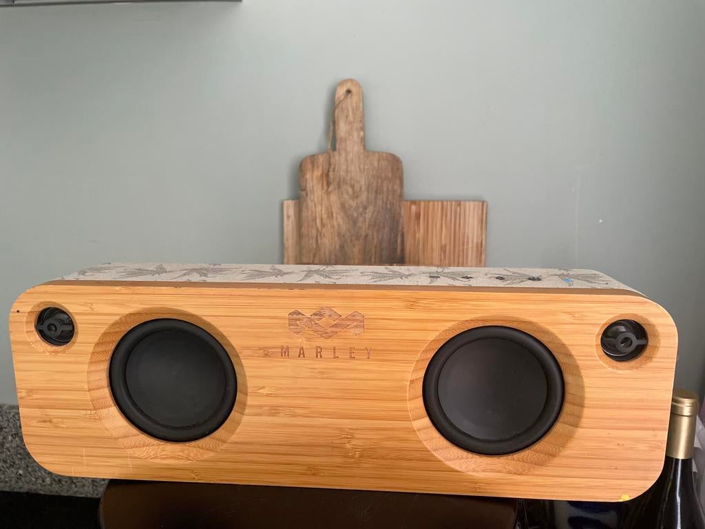 House of Marley speaker, Overige merken, Gebruikt, Ophalen of Verzenden, 120 watt of meer
