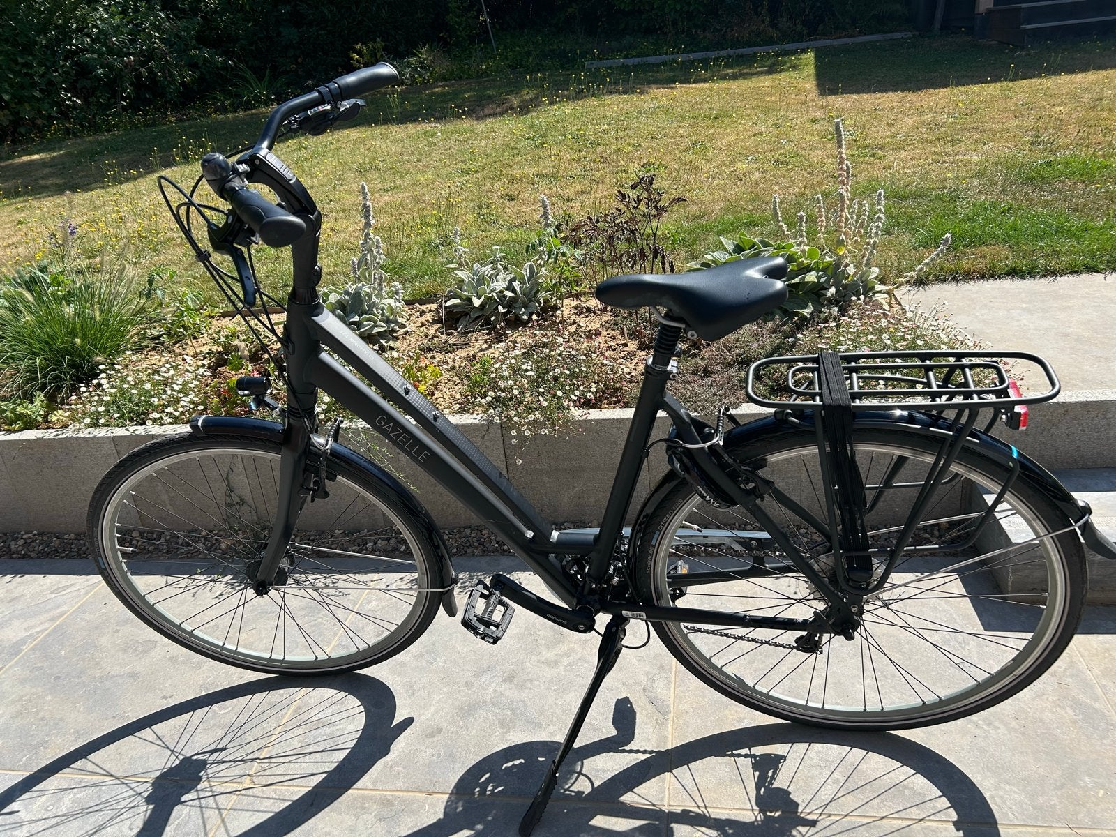 Gazelle Chamonix T27 Damesfiets - Zo goed als nieuw, Ophalen, 53 tot 56 cm, Velgrem, Versnellingen