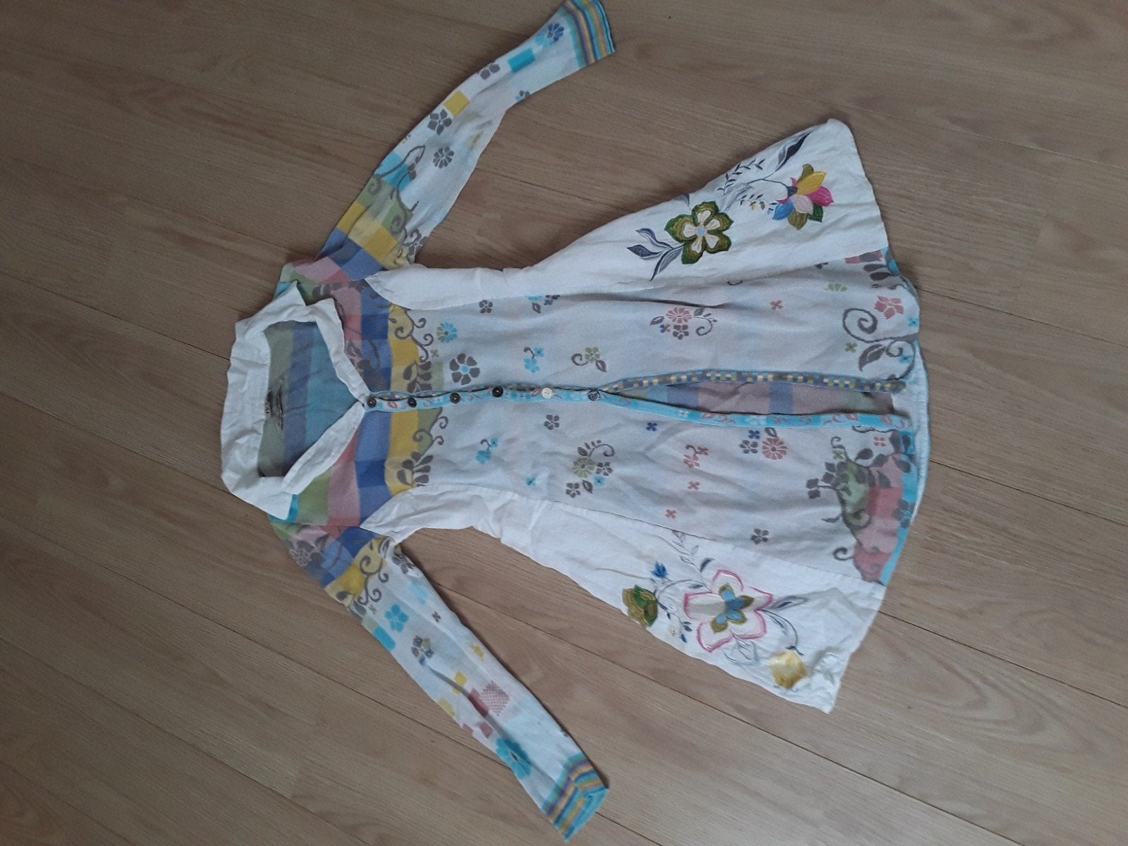 IVKO vrolijk vest/jurk katoen 38, Ophalen of Verzenden, Meisje, Jurk of Rok
