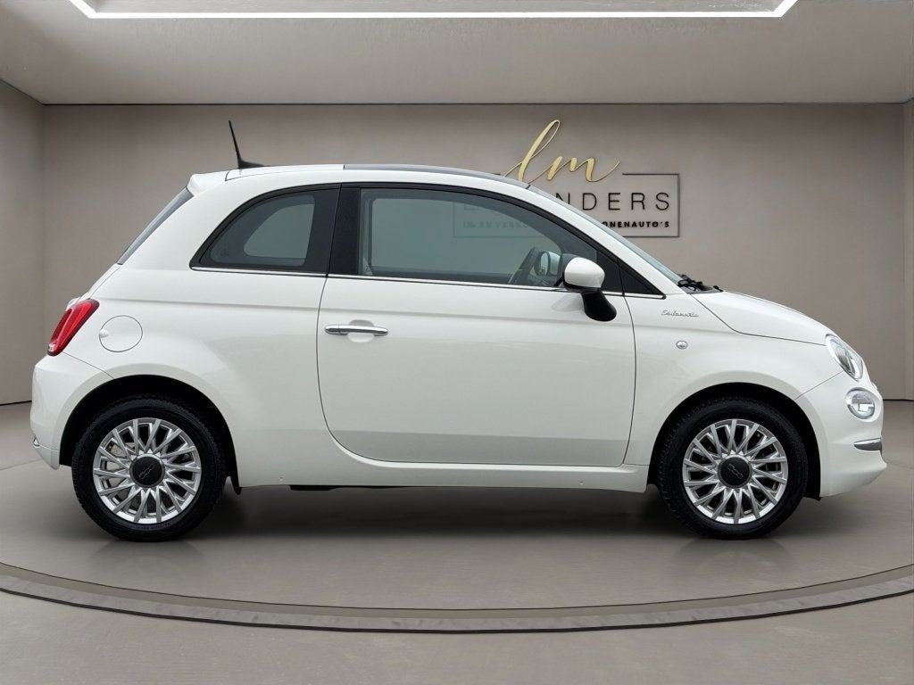 Fiat 500 1.0 Hybrid Dolcevita 2023 WIT | Panoramadak | Apple, 12 maanden, Gebruikt, Euro 6, Wit