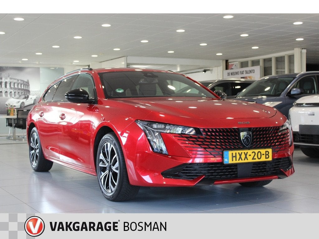 Peugeot 508 SW 1.2 PureTech Allure/CARPLAY/CAMERA/CRUISE, Stof, Gebruikt, 1199 cc, Grijs