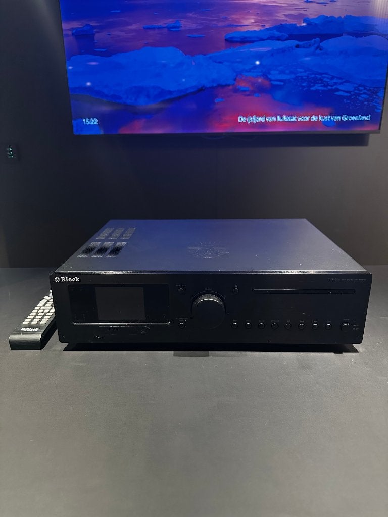 Block CVR-200 Complete Blu-Ray & Stereo Receiver HDMI Nieuw!, Info@block,de, Max Planck Straat 36 Verden, Zo goed als nieuw, 60 tot 120 watt