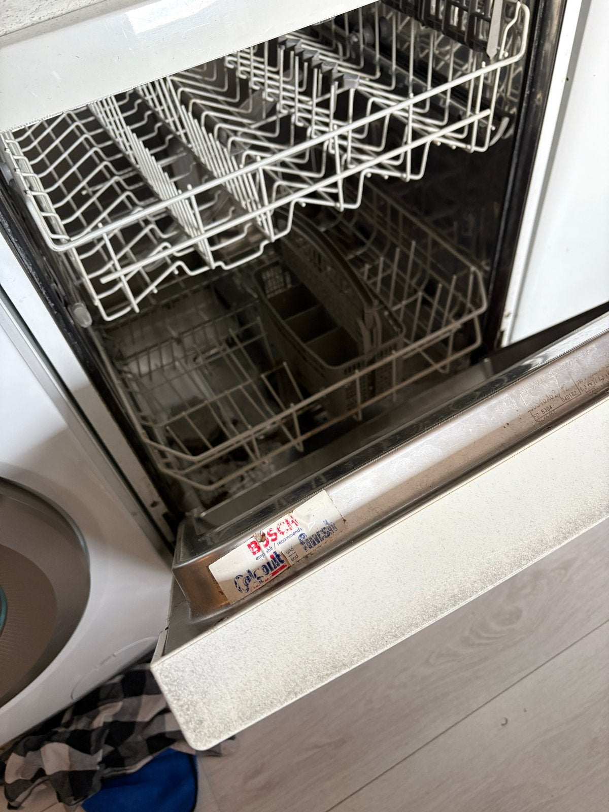 Defecte Bosch afwasmachine - voor onderdelen of reparatie, 60 cm of meer, Ophalen of Verzenden, Niet werkend, Vrijstaand