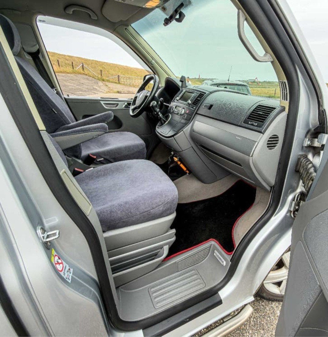 VW T5 vloermatten voor en achter, Ophalen