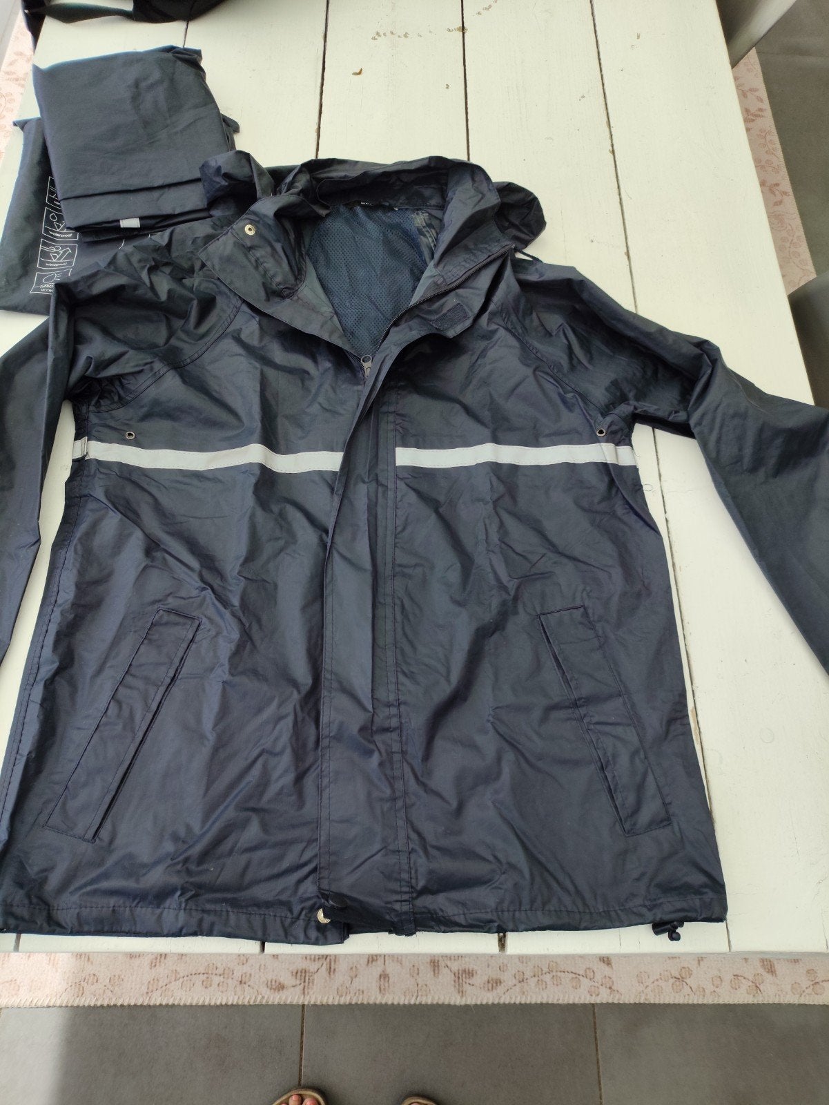 Hema Regenpak Unisex Maat S - Nieuw, Caravans en Kamperen, Regenkleding, Ophalen of Verzenden, Nieuw, Regenbroek, Heren