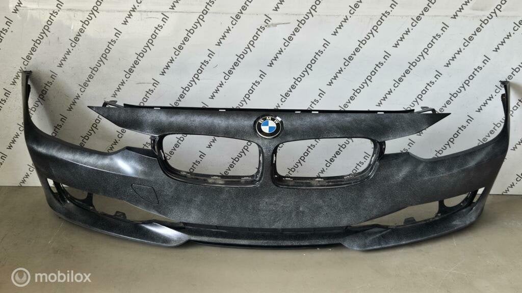 Voorbumper origineel BMW 3-serie F30 LCI ('15->) 7267480, Gebruikt, Voor, Ophalen of Verzenden, Bumper