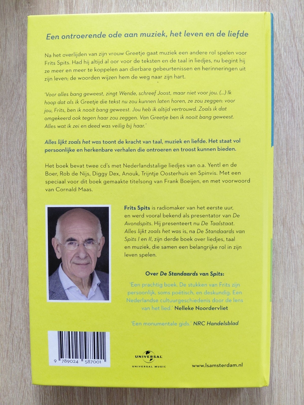 Alles lijkt zoals het was. De nieuwe standaards Frits Spits, Boeken, Ophalen of Verzenden, Zo goed als nieuw, Frits Spits