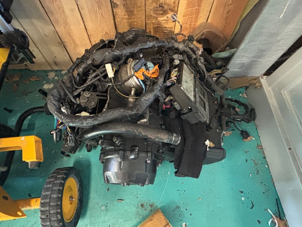 Compleet motorblok Z1000 Kawasaki met carb en bak, Ophalen