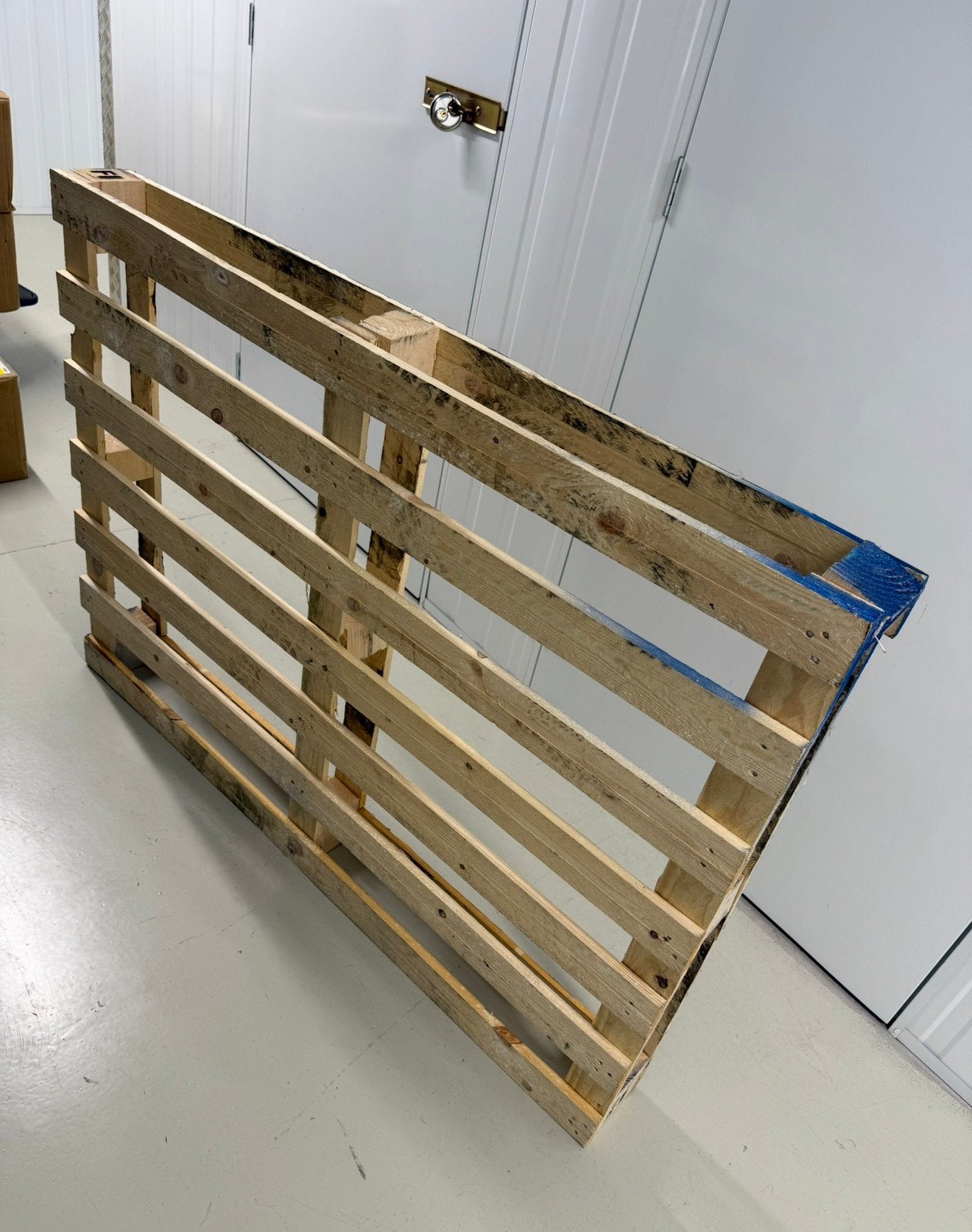 Euro pallets 3 stuks op voorraad, Ophalen, Zo goed als nieuw, Pallet, Minder dan 200 cm