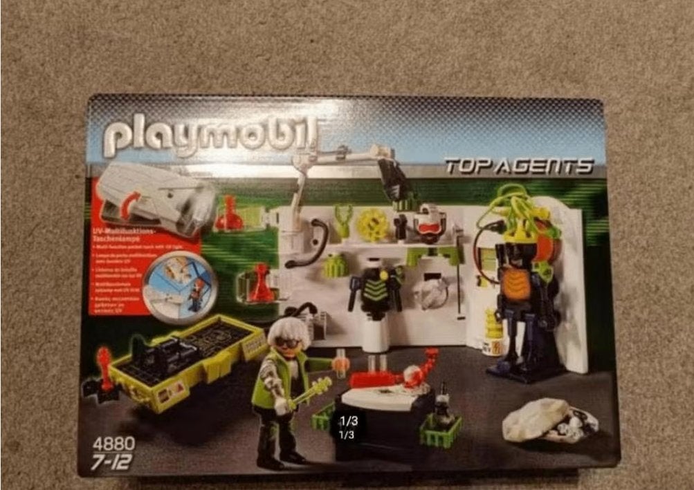 Playmobil top agents 4880 nieuw, Complete set, Nieuw, Ophalen of Verzenden