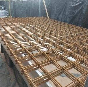 Betonstaalnetten, bouwstaal, bewapening, betonijzer P 335 A, Ophalen, Nieuw, IJzer