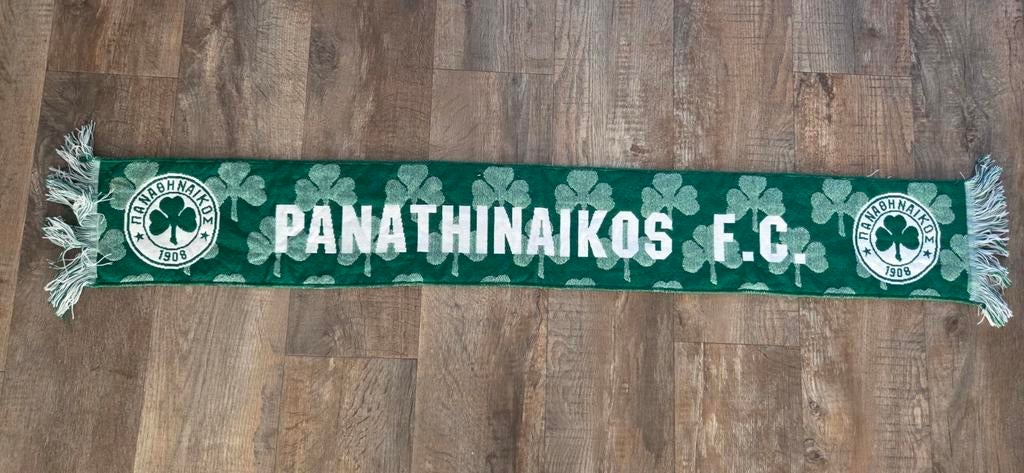 Sjaal Panathinaikos, Ophalen of Verzenden, Zo goed als nieuw, Buitenlandse clubs, Vaantje of Sjaal