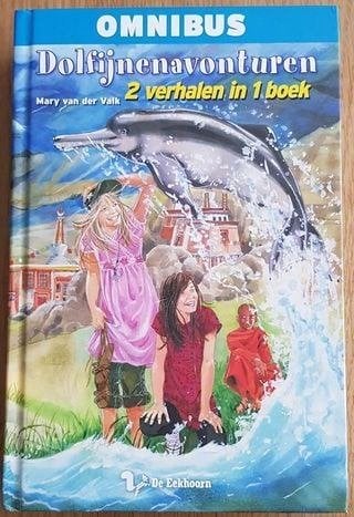 Dolfijnenavonturen Omnibus, Boeken, Gelezen, Mary van der Valk, Ophalen of Verzenden, Fictie