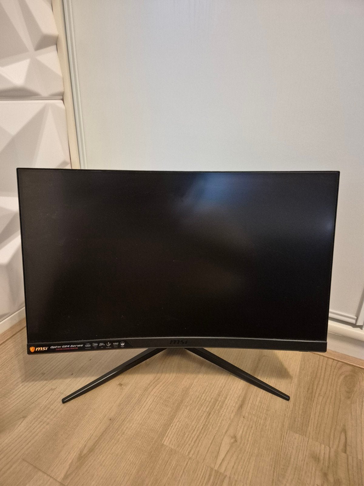 MSI Optix G24 Curved Gaming Monitor, Gaming, MSI, 101 t/m 150 Hz, Curved