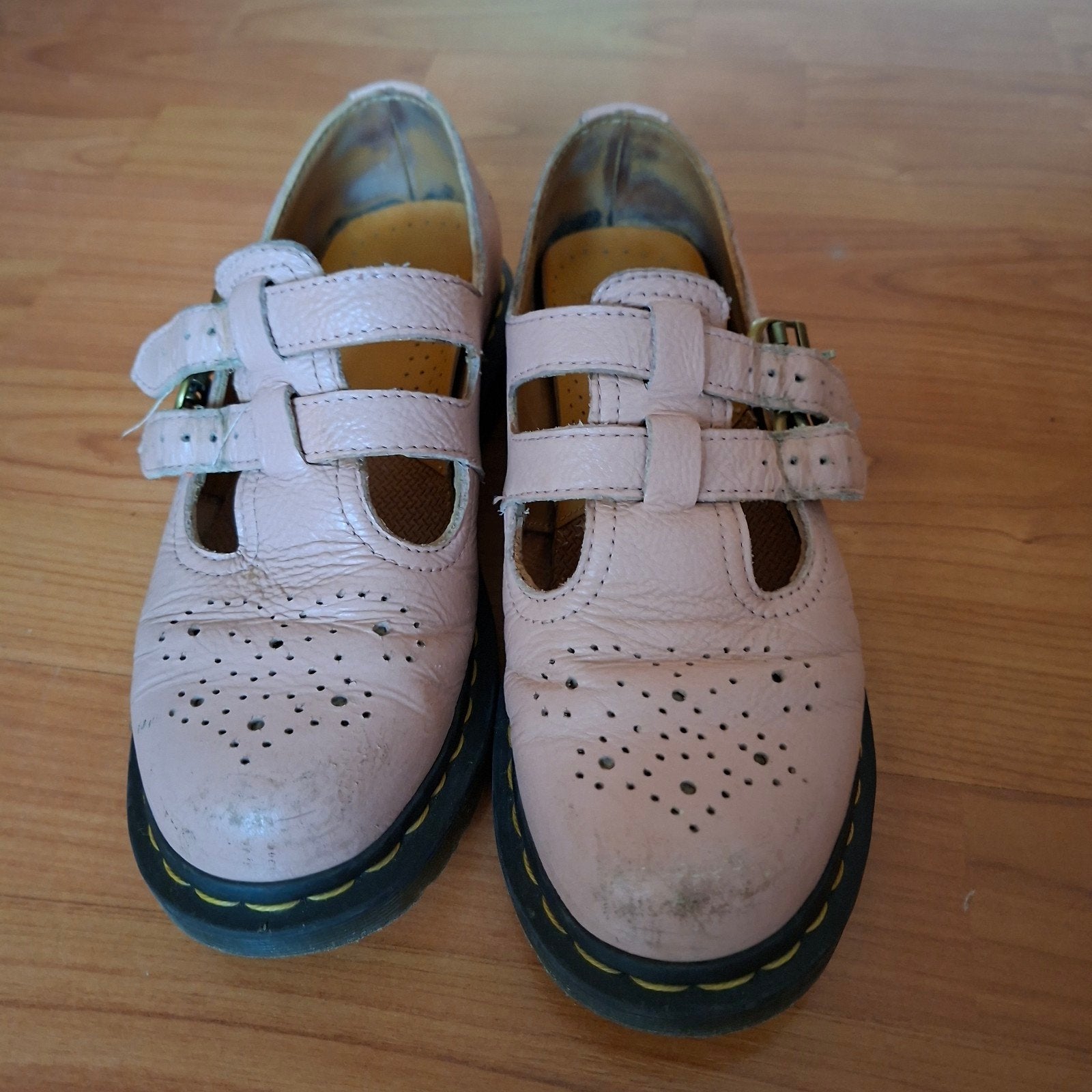 Dr. Martens roze maat 38 - Mary Jane model, Kleding | Dames, Schoenen, Ophalen, Dr. Martens, Roze, Gedragen