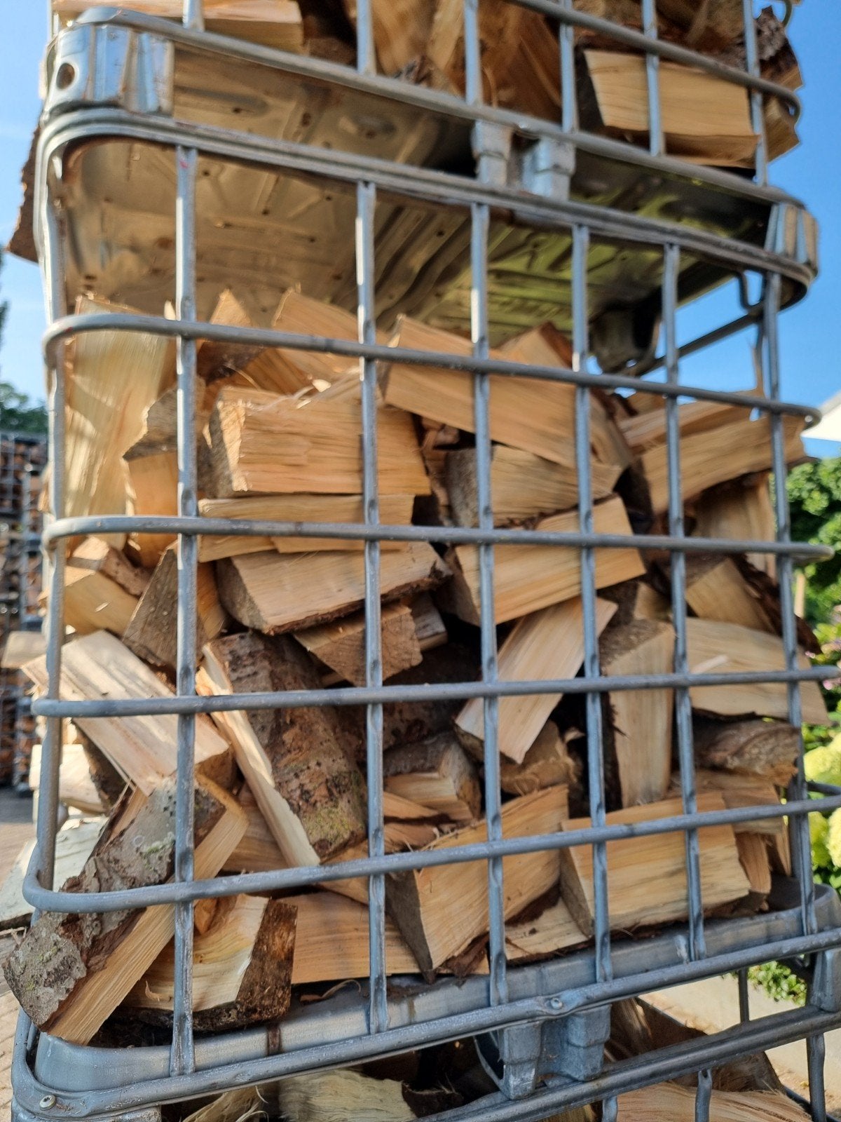 Week Aanbieding....3,5 m3 losgestort...  Populierenhout, 3 tot 6 m³, Verzenden, Overige houtsoorten, Blokken