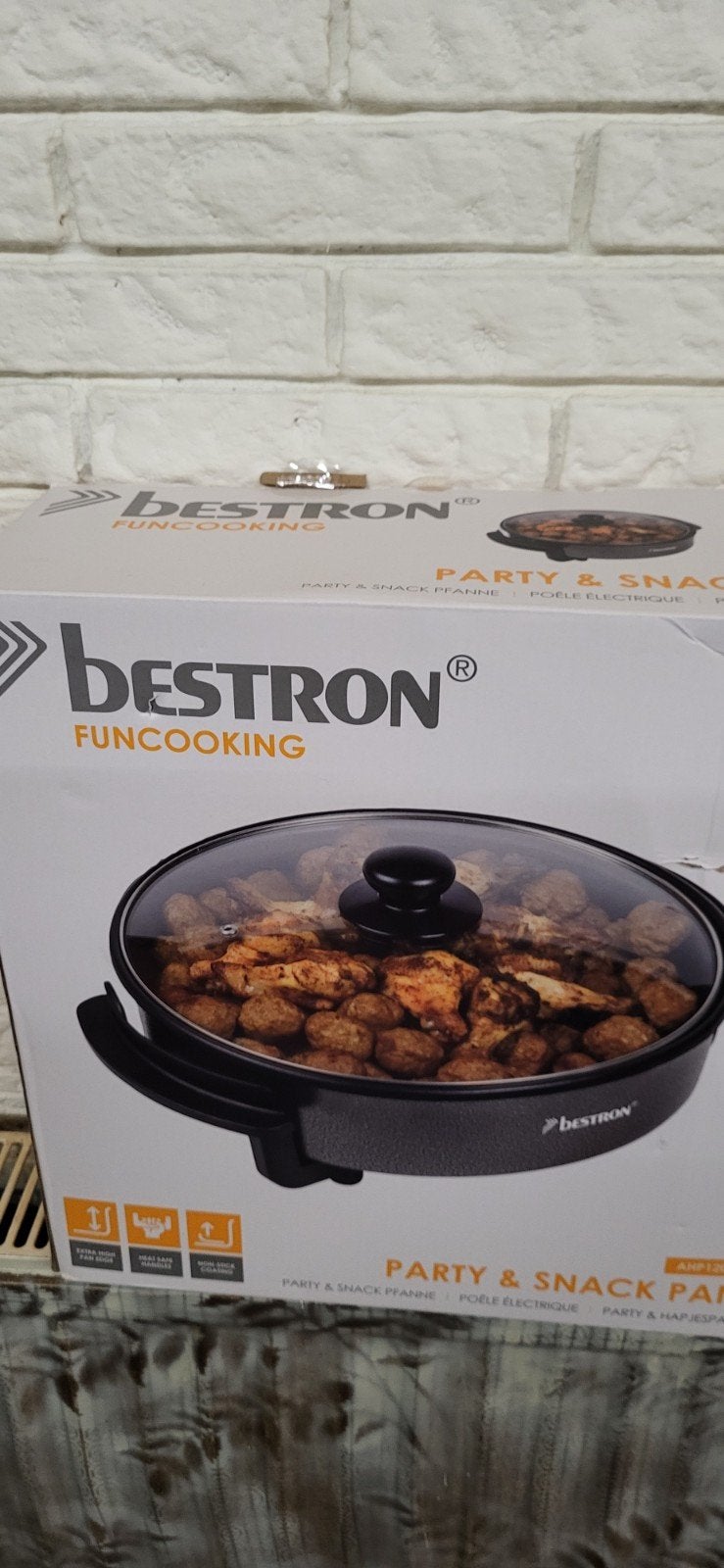 Bestrooi party snack pan, Ophalen of Verzenden, Nieuw