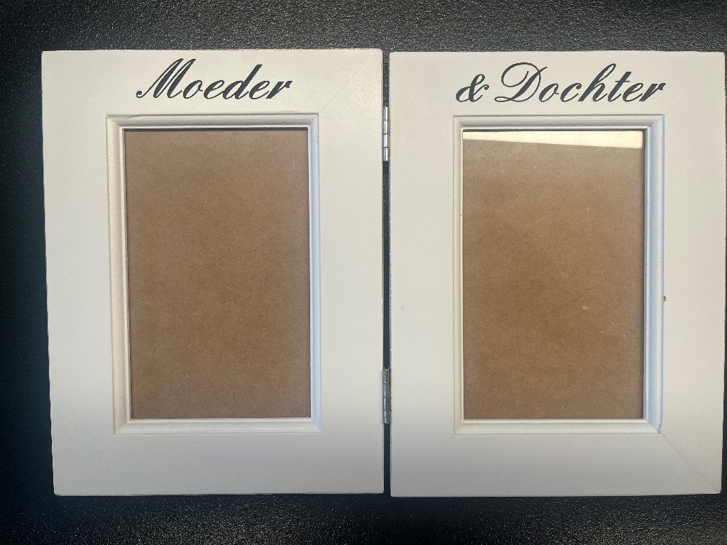 Riviera Maison dubbele fotolijsten, Met glas, Ophalen of Verzenden, Zo goed als nieuw, Wissellijst
