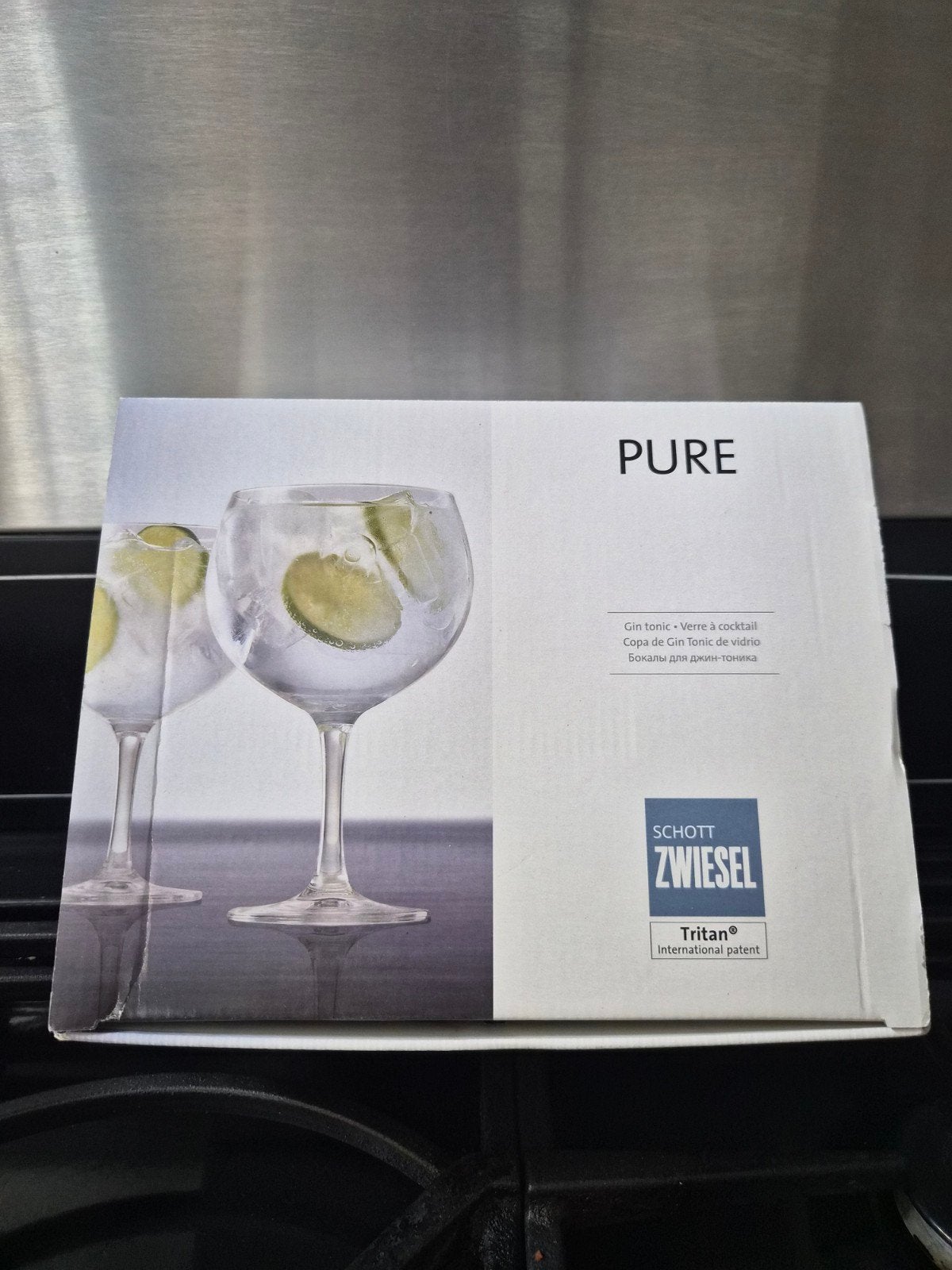 Schott Zwiesel Pure Gin Tonic Glazen - Set van 2, Nieuw, Ophalen of Verzenden, Overige merken, Glas