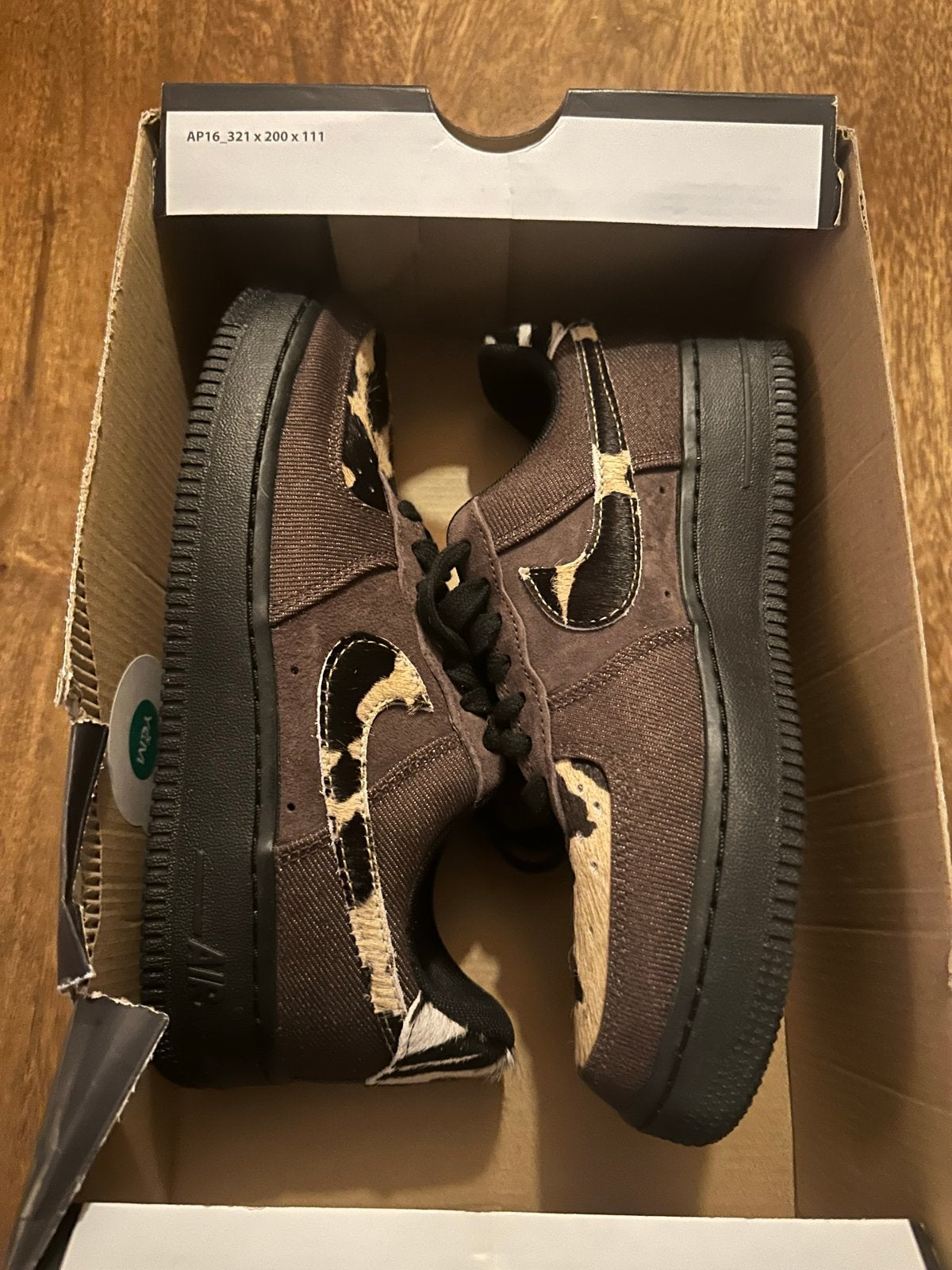 Nike Air Force 1 '07 Baroque Brown/Baroque Brown, Bruin, Nieuw, Ophalen of Verzenden, Sneakers of Gympen