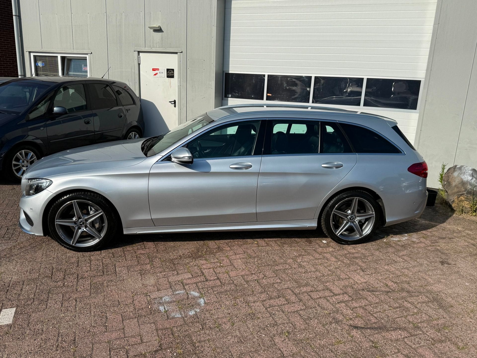 Mercedes-Benz C-klasse Estate 200 CDI Business Solution, Auto's, Mercedes-Benz, Euro 6, 4 cilinders, Leder en Stof, Origineel Nederlands