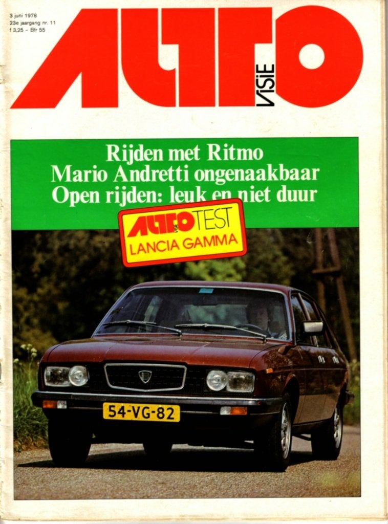 Autokampioen Lancia Gamma Berlina 2500 1978, Ophalen of Verzenden, Gelezen, Overige merken
