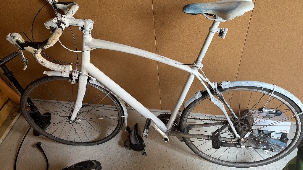 Race fiets, Fietsen en Brommers, Fietsen | Racefietsen, Gebruikt, Heren, Aluminium, Meer dan 20 versnellingen