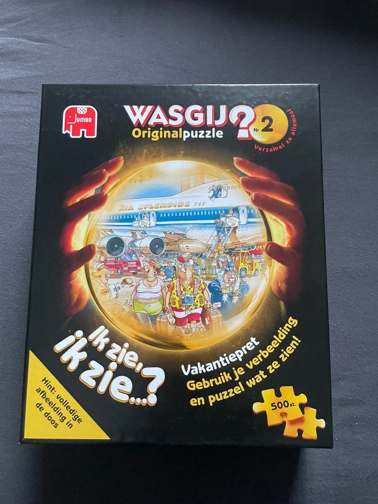 2puzzels wasgy 500 stukjes, Ophalen of Verzenden, 500 t/m 1500 stukjes, Zo goed als nieuw, Legpuzzel